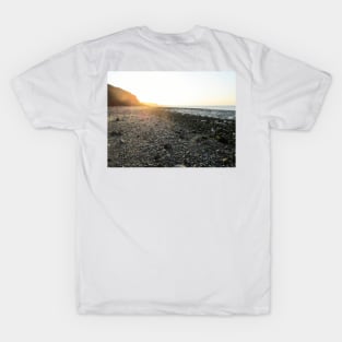 Beach Walk Ends at Sunset T-Shirt